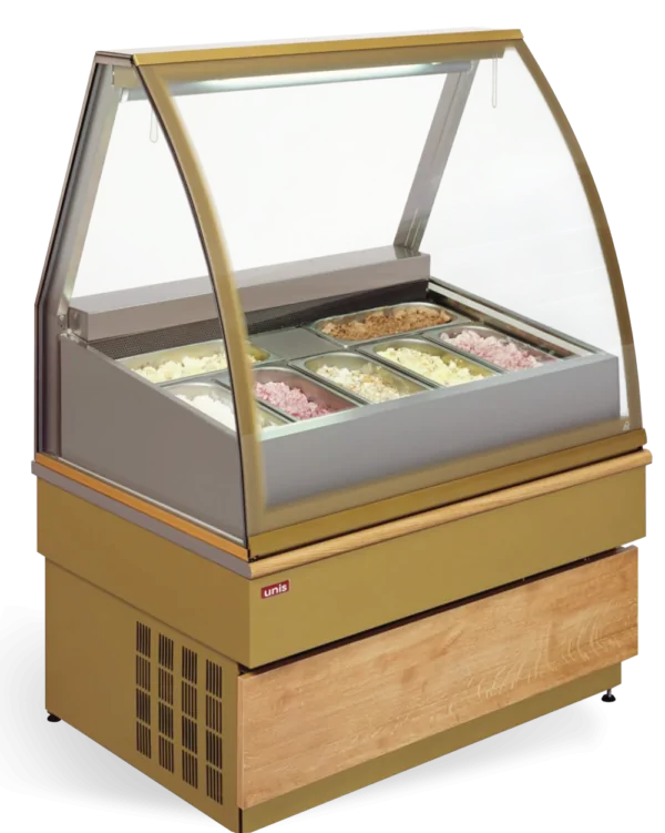 Refrigerated Ice Cream unis cube III 1000 7 pocket